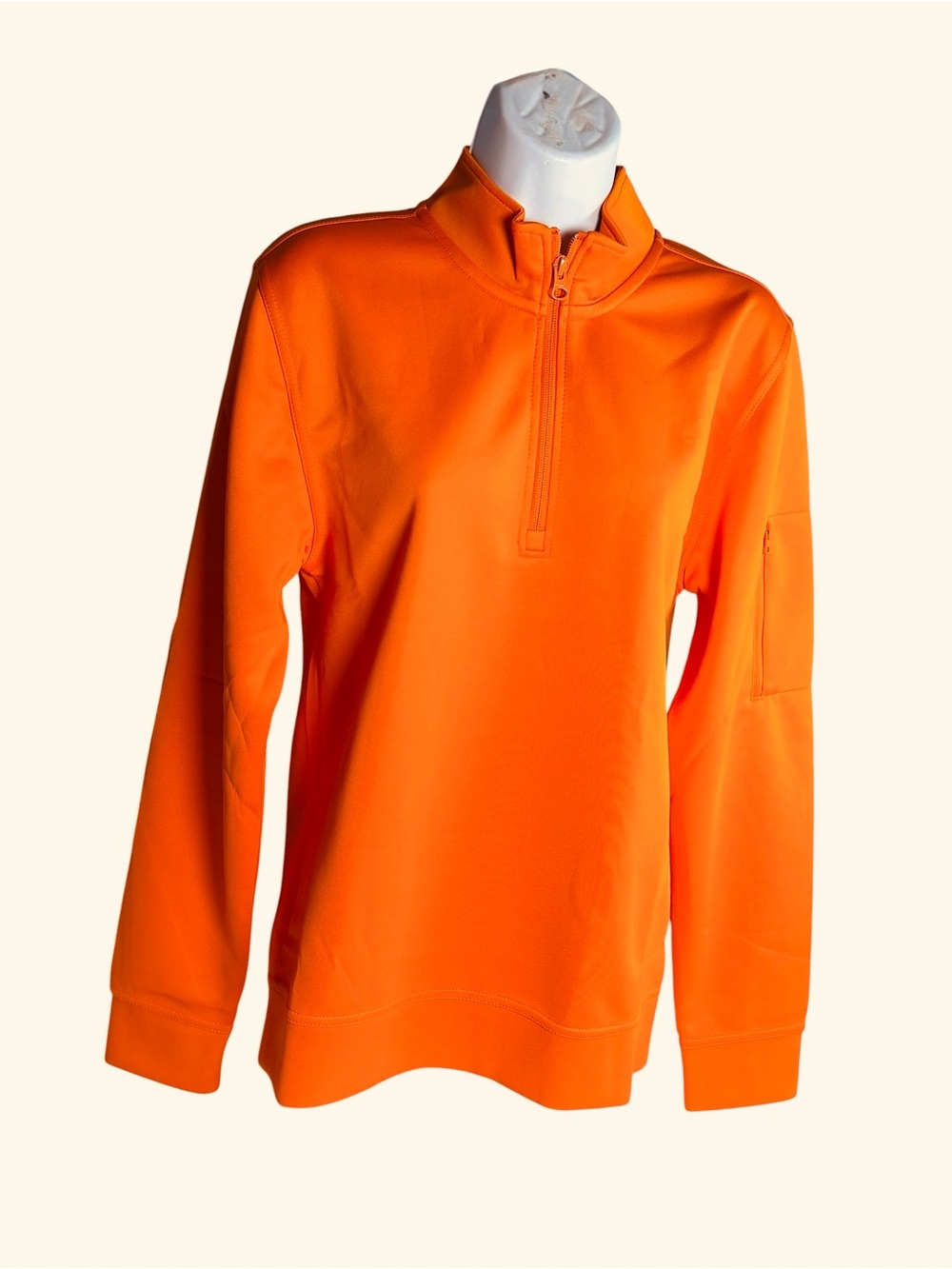Clique Women Long Sleeve Shirt Size XS Orange